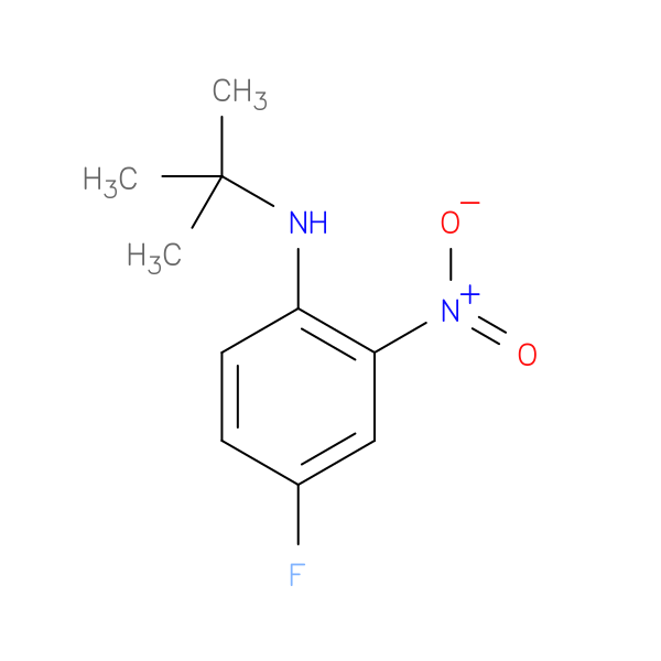 N-tert-BUTYL-4-FLUORO-2-NITROANILINE