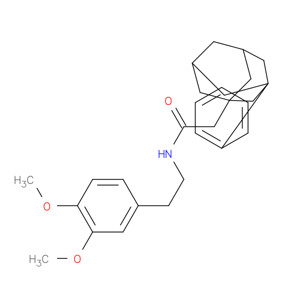 N-[2-(3,4-dimethoxyphenyl)ethyl]-2-(3-phenyladamantan-1-yl)acetamide