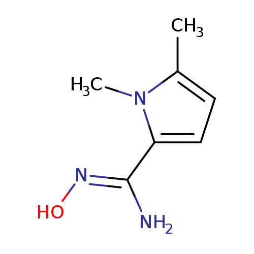 N'-Hydroxy-1,5-dimethyl-1H-pyrrole-2-carboximidamide