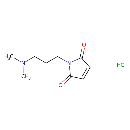 1-[3-(Dimethylamino)propyl]-2,5-dihydro-1h-pyrrole-2,5-dione hydrochloride
