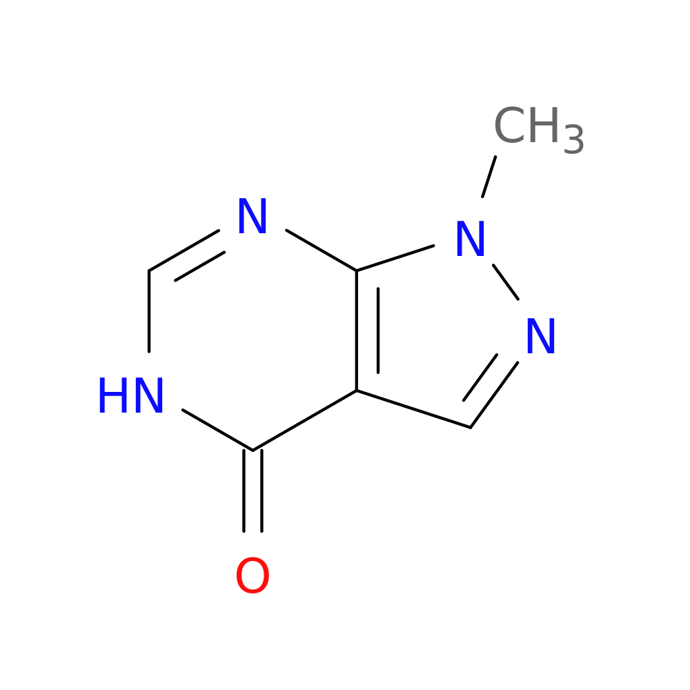 1-Methyl-1H-pyrazolo[3,4-d]pyrimidin-4-ol