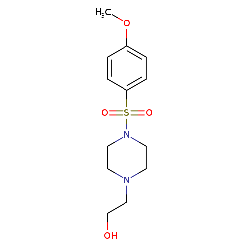 2-(4-((4-Methoxyphenyl)sulfonyl)piperazin-1-yl)ethanol