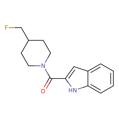 2-[4-(fluoromethyl)piperidine-1-carbonyl]-1H-indole
