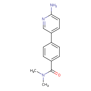 4-(6-Aminopyridin-3-yl)-N,N-dimethylbenzamide