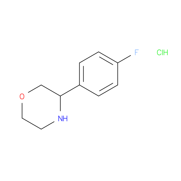 3-(4-Fluorophenyl) morpholine, HCl