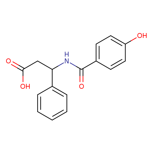 3-[(4-Hydroxybenzoyl)amino]-3-phenylpropanoic acid