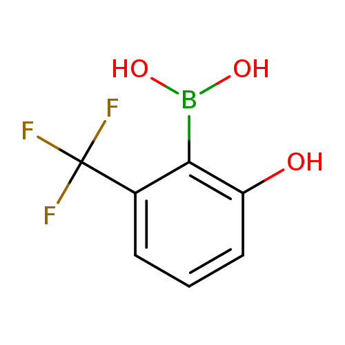 2-Hydroxy-6-trifluoromethylphenylboronic acid