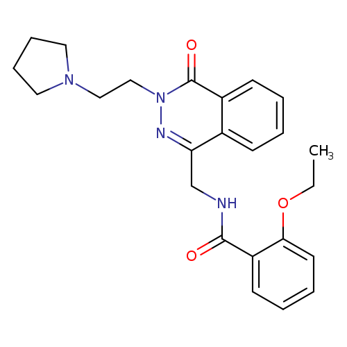 2-ethoxy-N-({4-oxo-3-[2-(pyrrolidin-1-yl)ethyl]-3,4-dihydrophthalazin-1-yl}methyl)benzamide