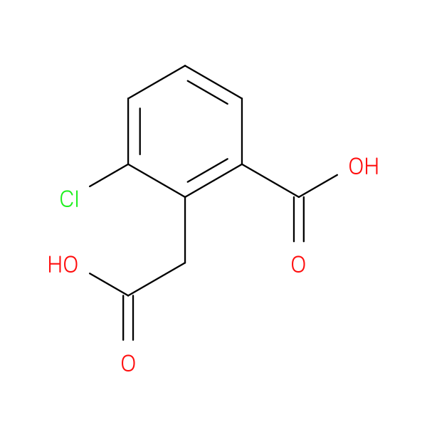 2-(Carboxymethyl)-3-chlorobenzoic acid