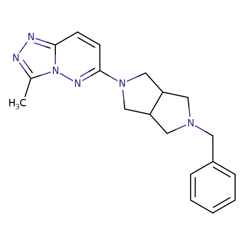 6-{5-benzyl-octahydropyrrolo[3,4-c]pyrrol-2-yl}-3-methyl-[1,2,4]triazolo[4,3-b]pyridazine