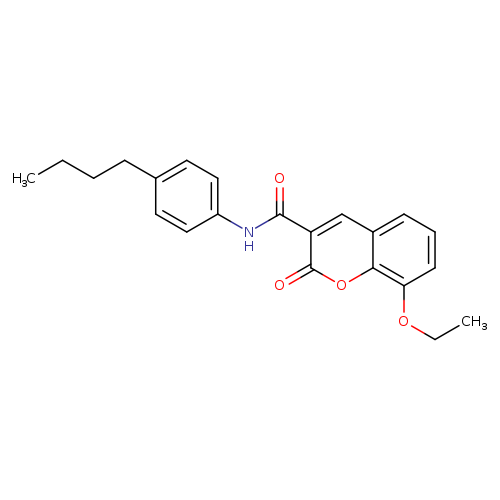 N-(4-butylphenyl)-8-ethoxy-2-oxo-2H-chromene-3-carboxamide