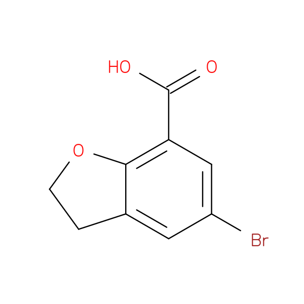 5-Bromo-2,3-dihydrobenzofuran-7-carboxylic acid