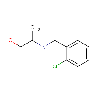 2-([(2-Chlorophenyl)methyl]amino)propan-1-ol