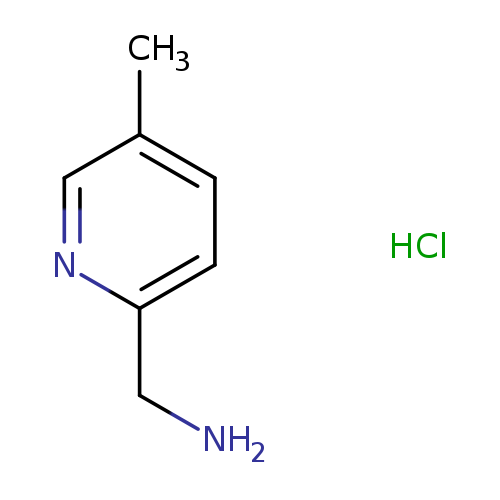 2-Pyridinemethanamine, 5-methyl-, hydrochloride (1:1)