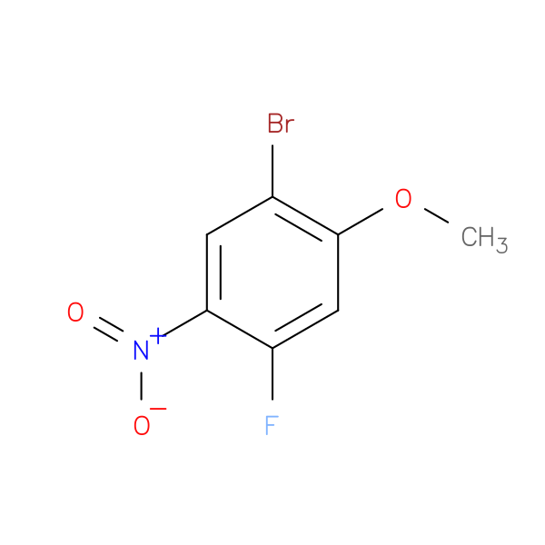 1-Bromo-4-fluoro-2-methoxy-5-nitrobenzene