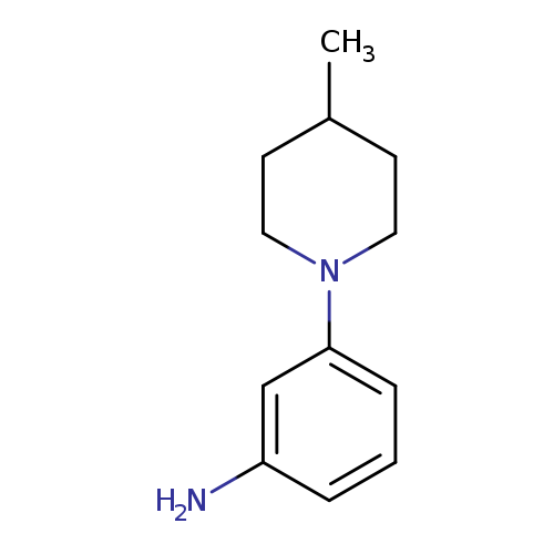 3-(4-methylpiperidin-1-yl)aniline