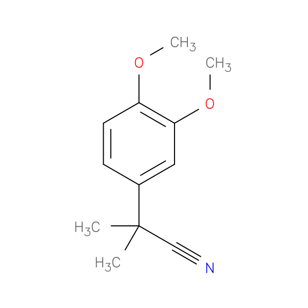 2-(3,4-Dimethoxyphenyl)-2-methylpropanenitrile