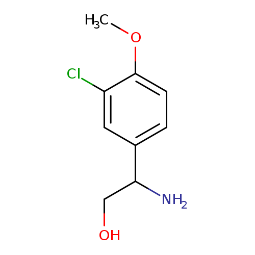 2-Amino-2-(3-chloro-4-methoxy-phenyl)ethanol