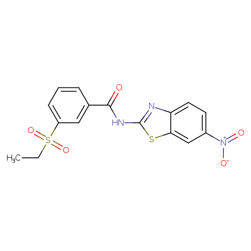 3-(ethanesulfonyl)-N-(6-nitro-1,3-benzothiazol-2-yl)benzamide