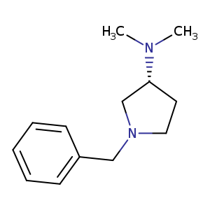 3-Pyrrolidinamine, N,N-dimethyl-1-(phenylmethyl)-, (3R)-