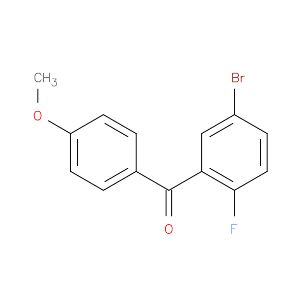 (5-bromo-2-fluorophenyl)(4-methoxyphenyl)methanone