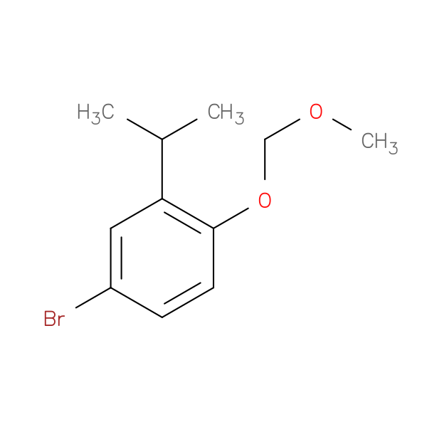4-Bromo-2-isopropyl-1-(methoxymethoxy)benzene