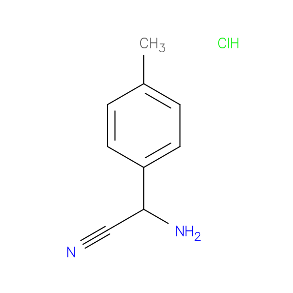 Amino(4-methylphenyl)acetonitrile hydrochloride
