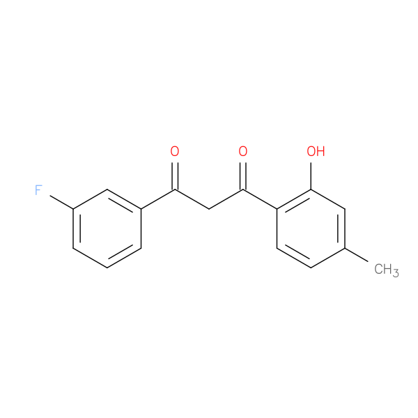 1-(3-fluorophenyl)-3-(2-hydroxy-4-methylphenyl)propane-1,3-dione