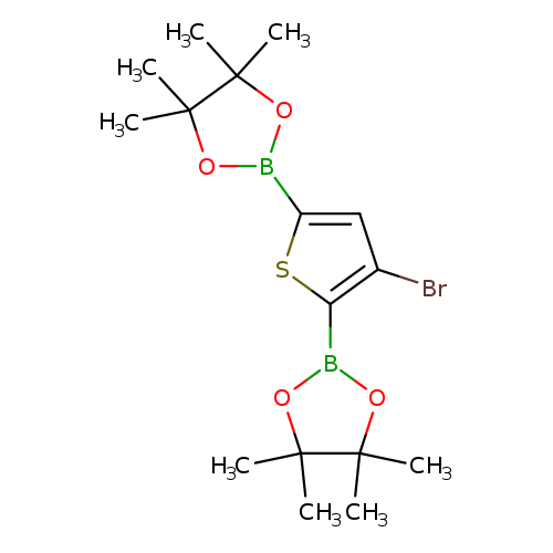 3-Bromothiophene-2,5-diboronic acid, pinacol ester