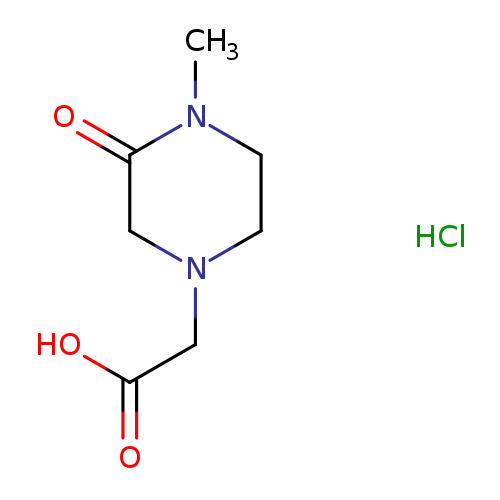 2-(4-Methyl-3-oxopiperazin-1-yl)acetic acid hydrochloride
