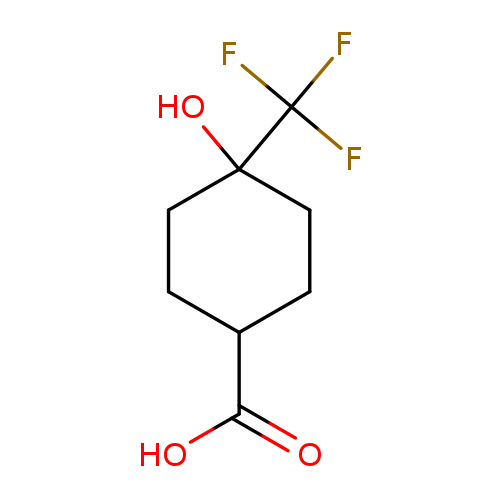 4-Hydroxy-4-(trifluoromethyl)cyclohexanecarboxylic acid