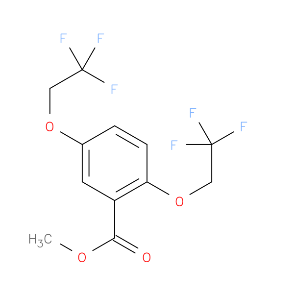 Methyl 2,5-bis(2,2,2-trifluoroethoxy)benzoate
