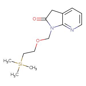 1-((2-(Trimethylsilyl)ethoxy)methyl)-1H-pyrrolo[2,3-b]pyridin-2(3H)-one