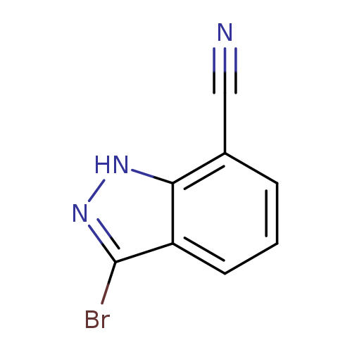 1H-Indazole-7-carbonitrile,3-bromo-