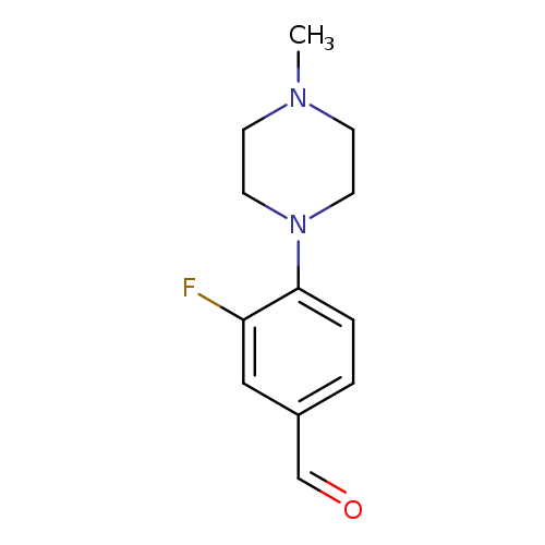 3-Fluoro-4-(4-methylpiperazin-1-yl)benzaldehyde