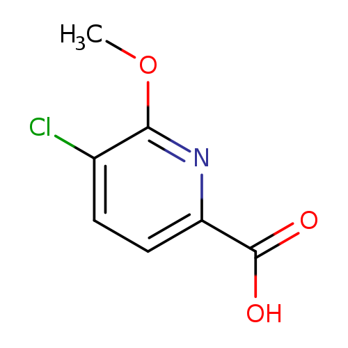 2-Pyridinecarboxylic acid, 5-chloro-6-methoxy-
