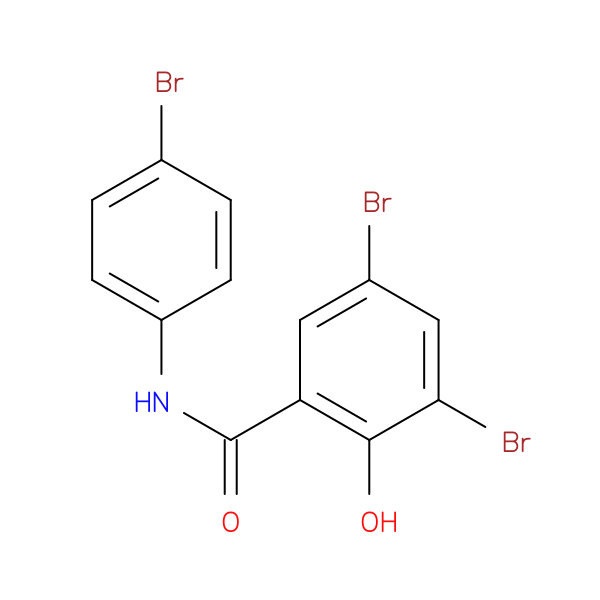3,5-Dibromo-N-(4-Bromophenyl)-2-Hydroxybenzamide