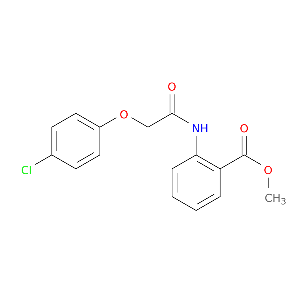 methyl 2-{[(4-chlorophenoxy)acetyl]amino}benzoate