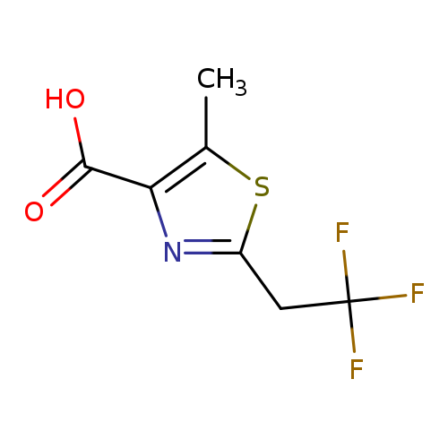 5-methyl-2-(2,2,2-trifluoroethyl)-1,3-thiazole-4-carboxylicacid