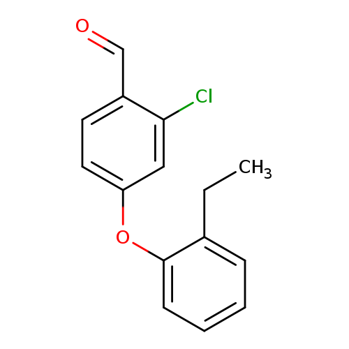 2-chloro-4-(2-ethylphenoxy)benzaldehyde