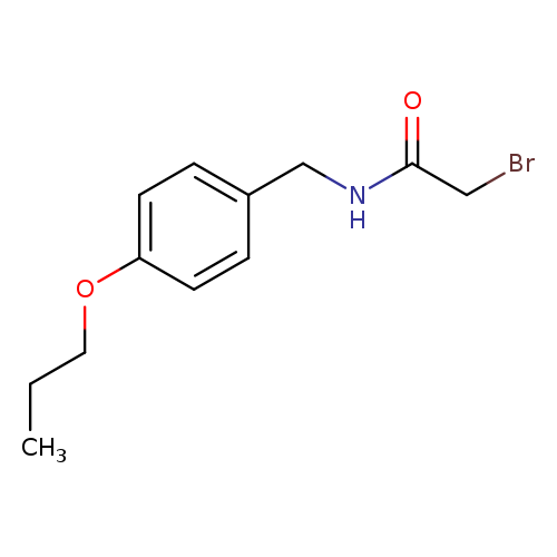 2-Bromo-n-(4-propoxybenzyl)acetamide