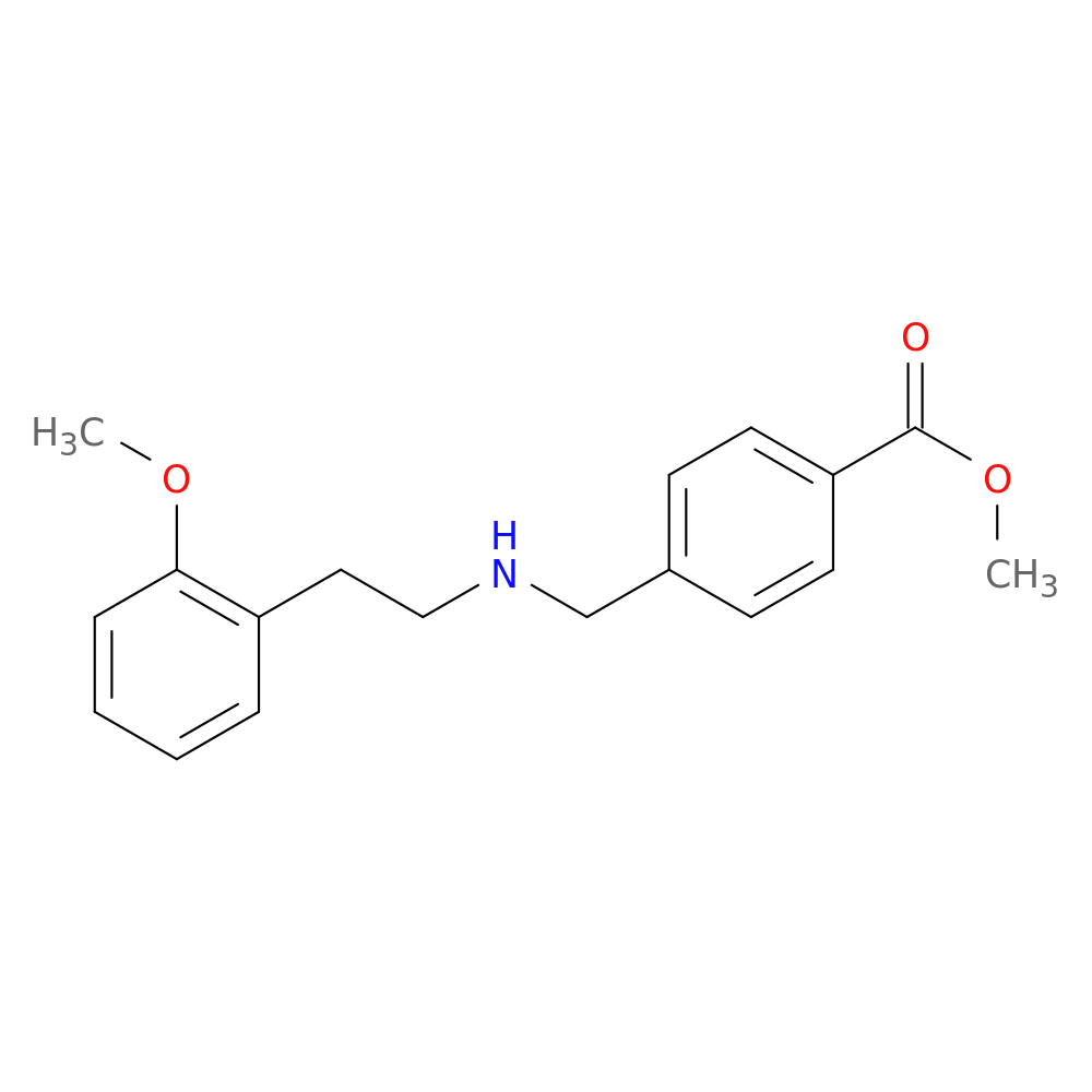 Methyl 4-[[[2-(2-methoxyphenyl)ethyl]amino]methyl]benzoate