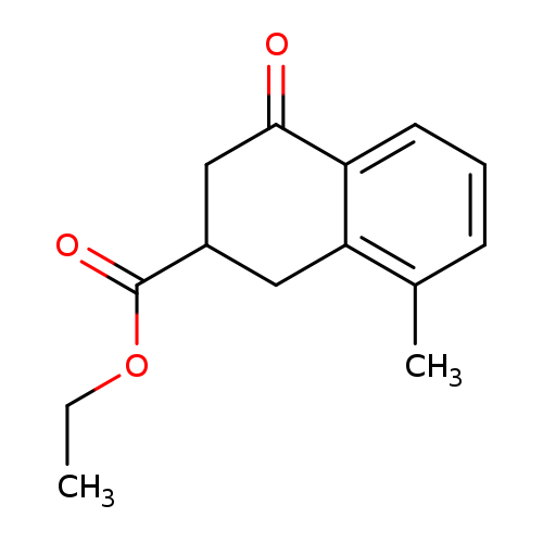 ethyl 8-methyl-4-oxo-1,2,3,4-tetrahydronaphthalene-2-carboxylate