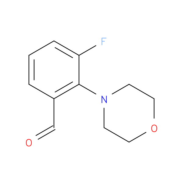 3-Fluoro-2-morpholinobenzaldehyde
