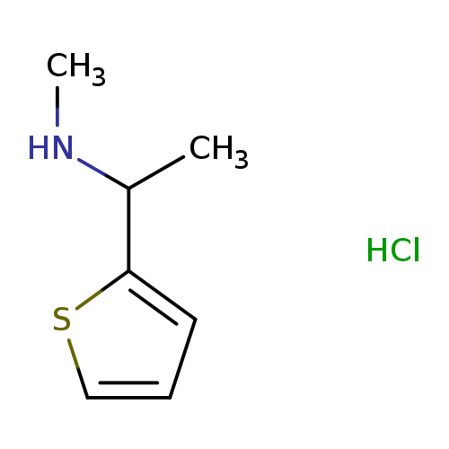 N-methyl-1-(2-thienyl)ethanamine hydrochloride