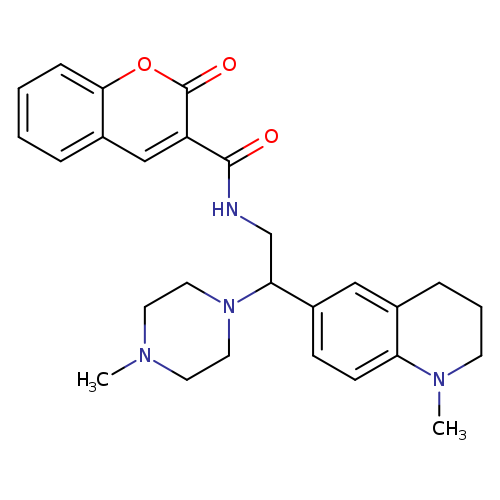 N-[2-(1-methyl-1,2,3,4-tetrahydroquinolin-6-yl)-2-(4-methylpiperazin-1-yl)ethyl]-2-oxo-2H-chromene-3-carboxamide