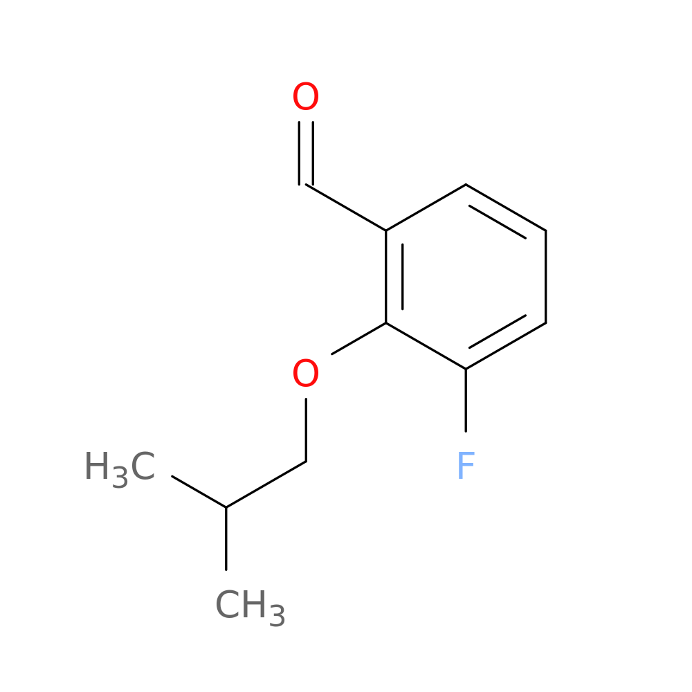3-Fluoro-2-(2-methylpropoxy)benzaldehyde