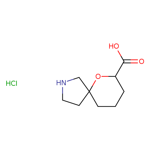 6-oxa-2-azaspiro[4.5]decane-7-carboxylic acid hydrochloride