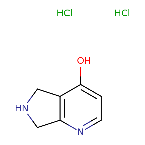 5H,6H,7H-pyrrolo[3,4-b]pyridin-4-oldihydrochloride