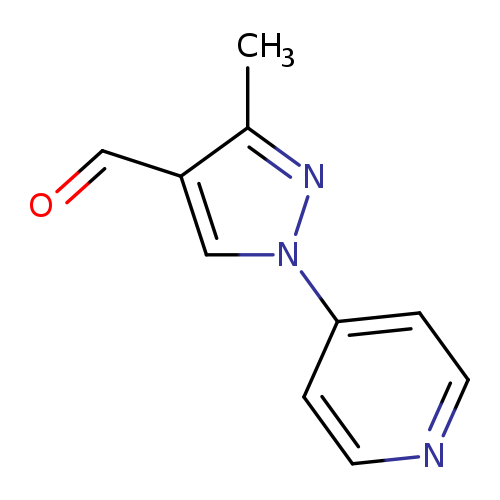 3-Methyl-1-(pyridin-4-yl)-1h-pyrazole-4-carbaldehyde